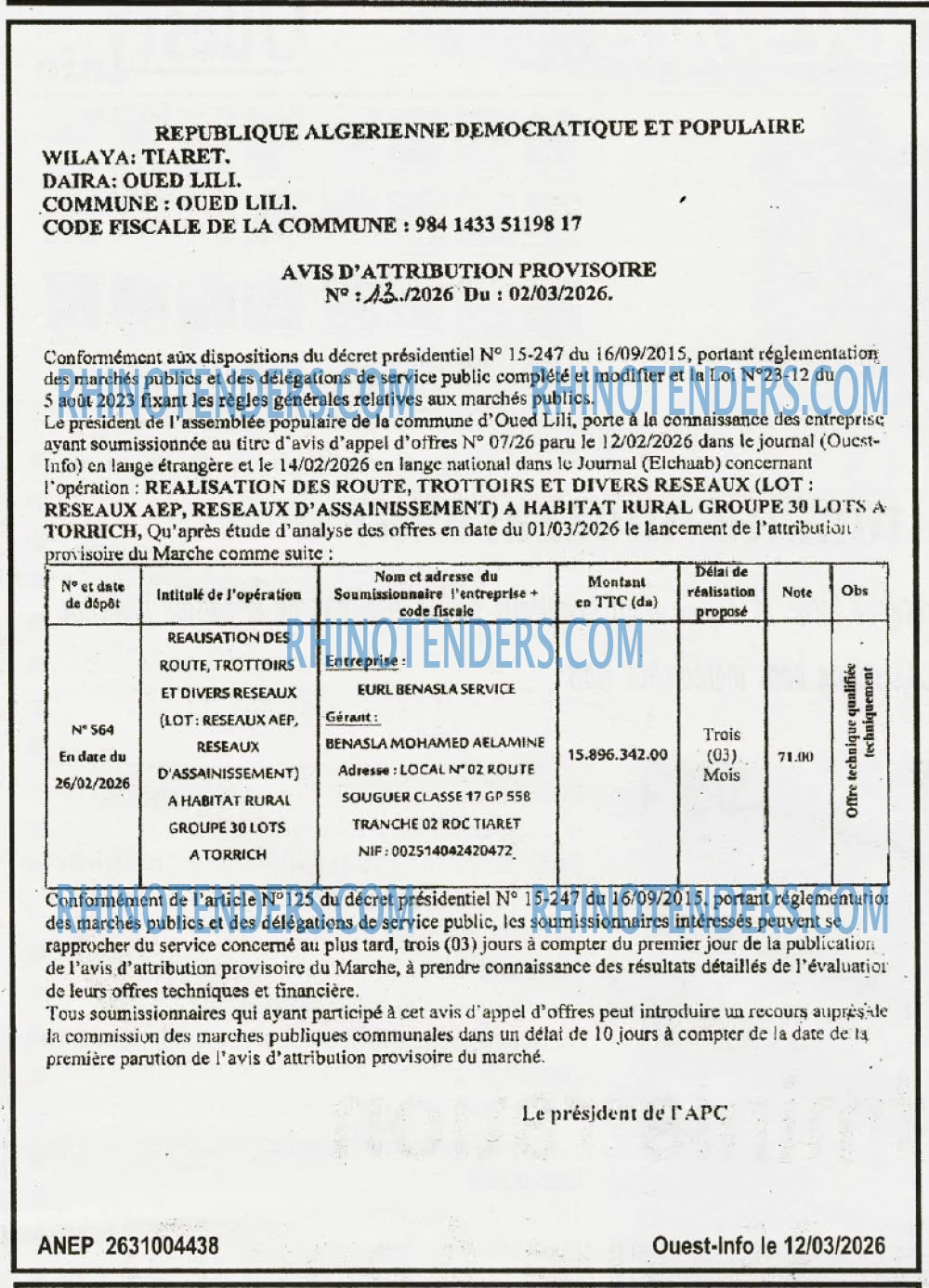 OUEST INFO