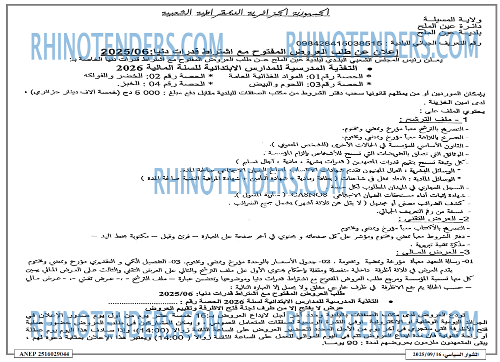 المشوار السياسي