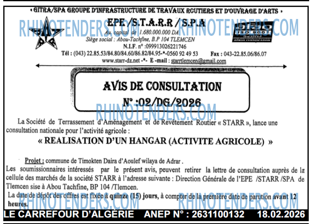 Le Carrefour d'Algérie