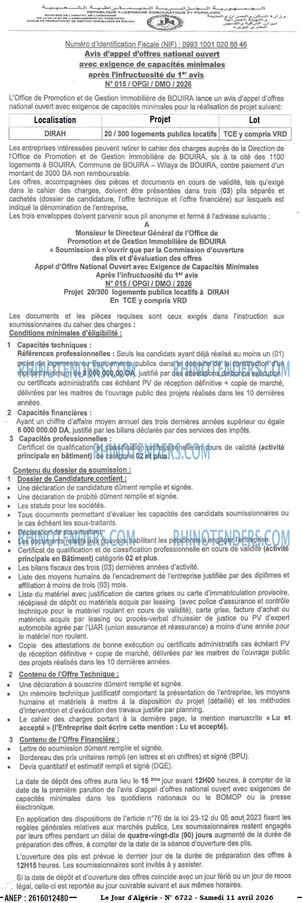 Le Jour d'Algérie