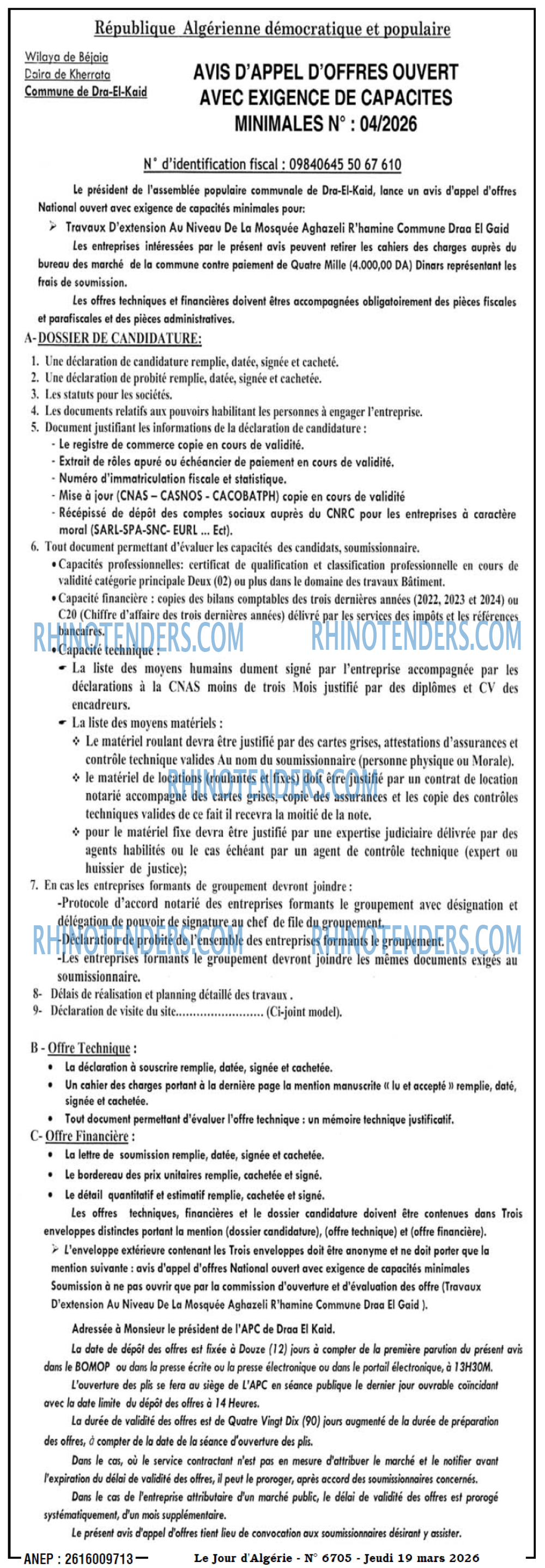 Le Jour d'Algérie