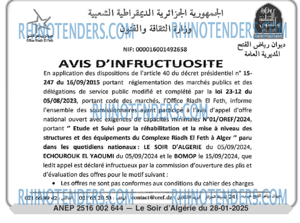 LE SOIR D'ALGERIE