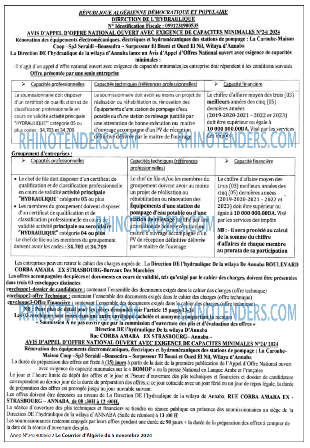 Le Courrier d'Algerie