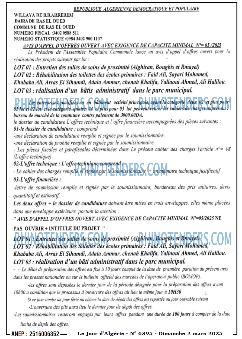 Le Jour d'Algérie
