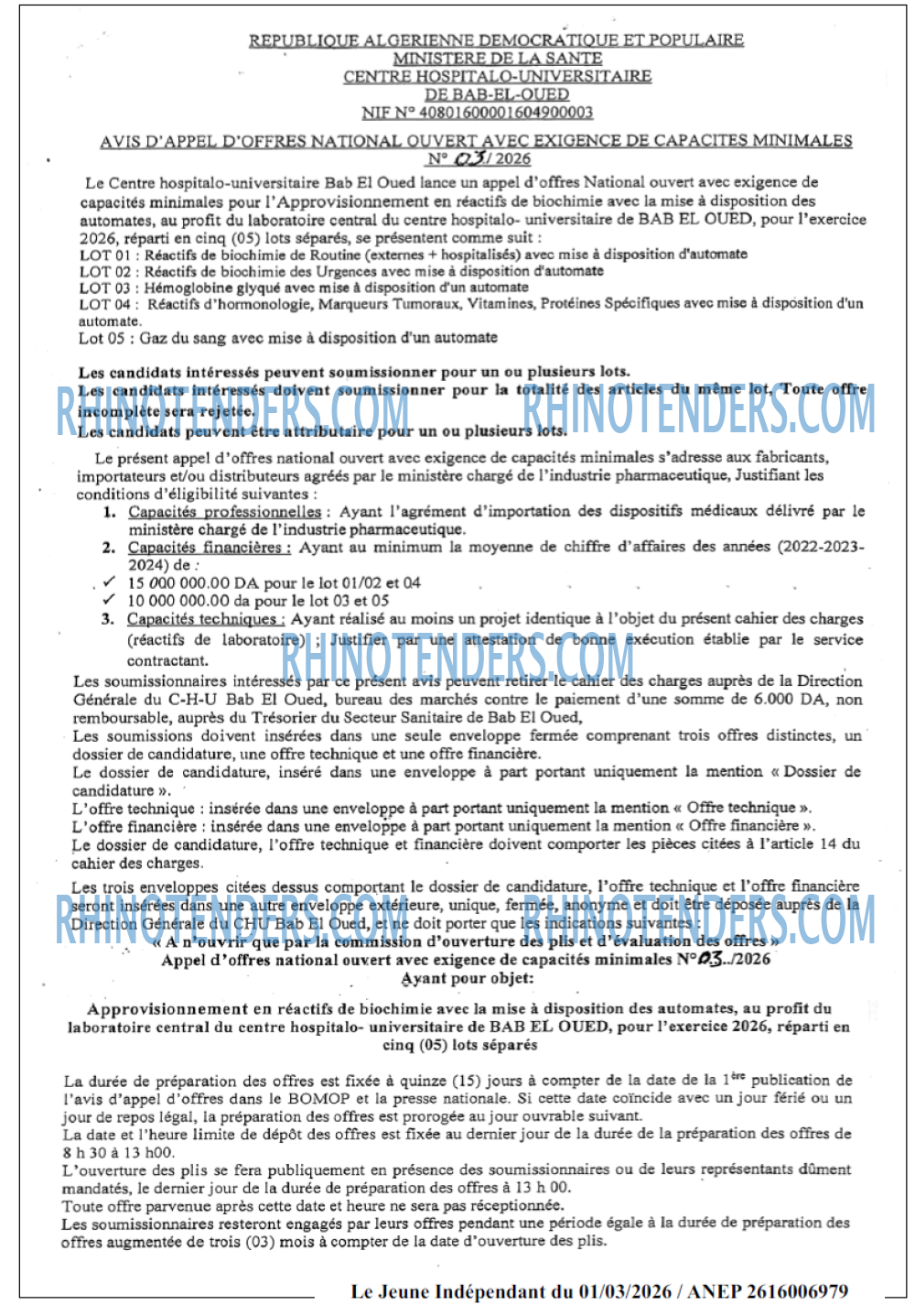Jeune Independant