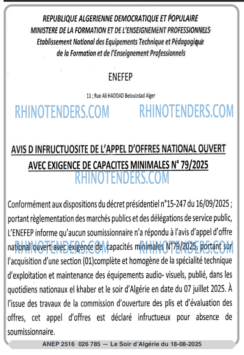 Le Jour d'Algérie