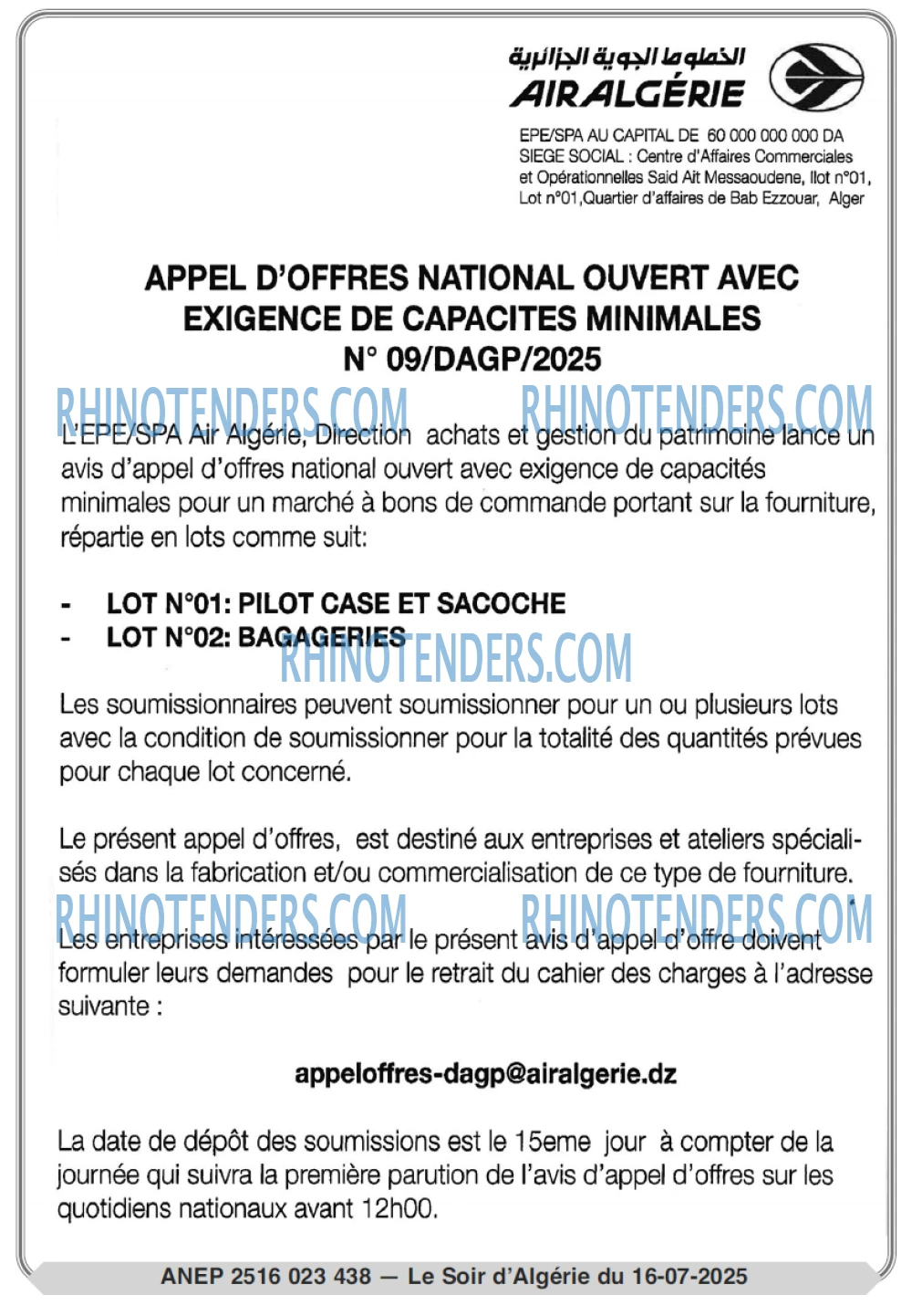 Le Jour d'Algérie