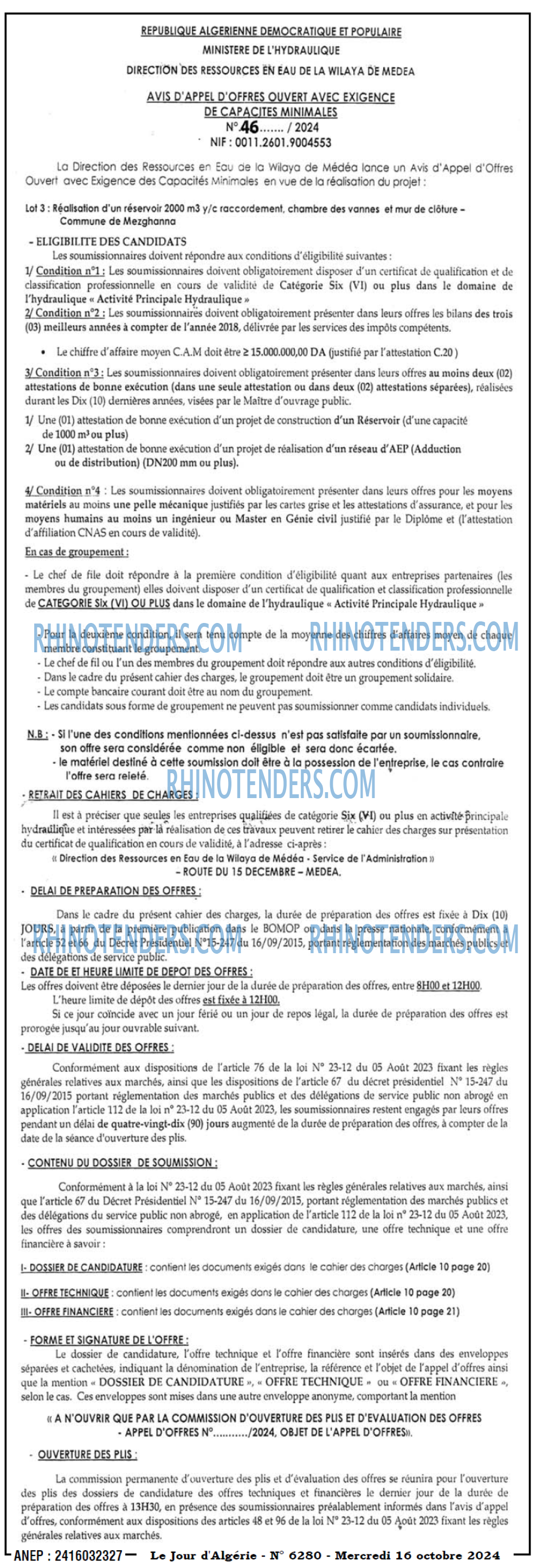 Le Jour d'Algérie