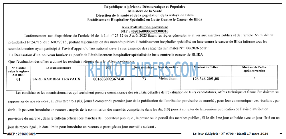 Le Jour d'Algérie