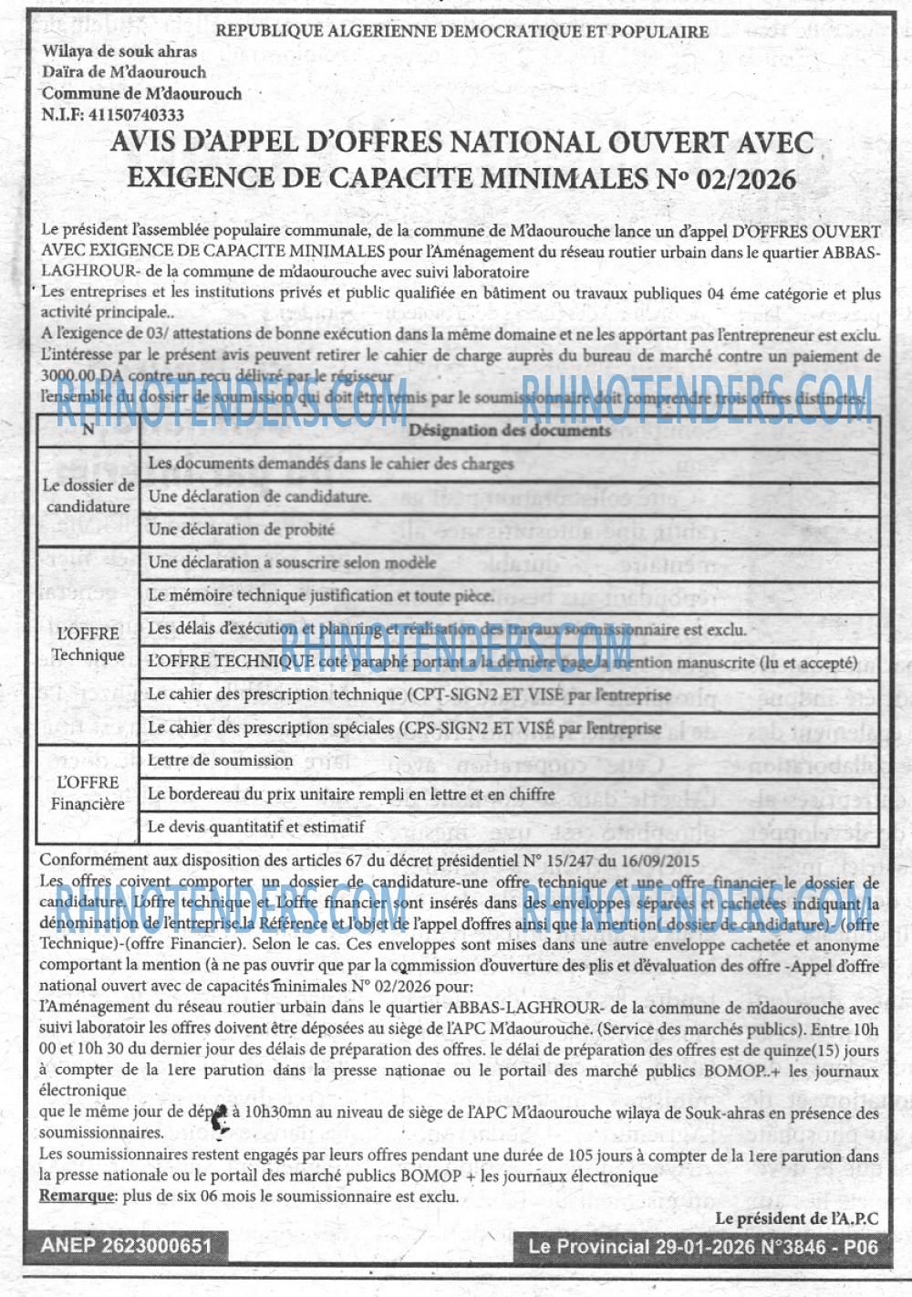 LE PROVINCIAL