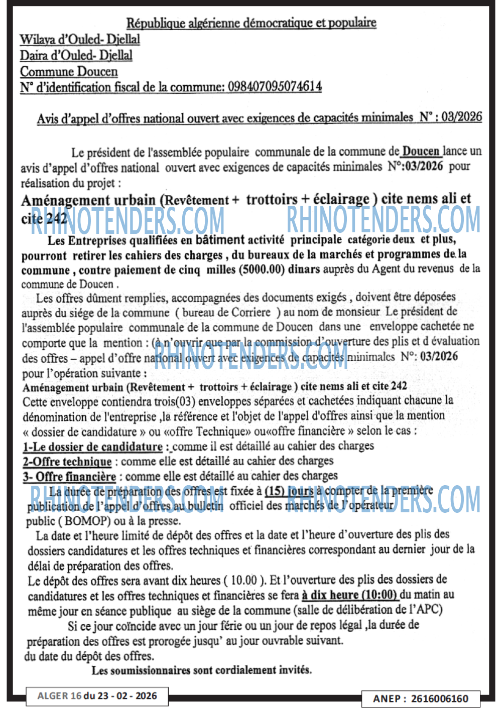ALGER 16