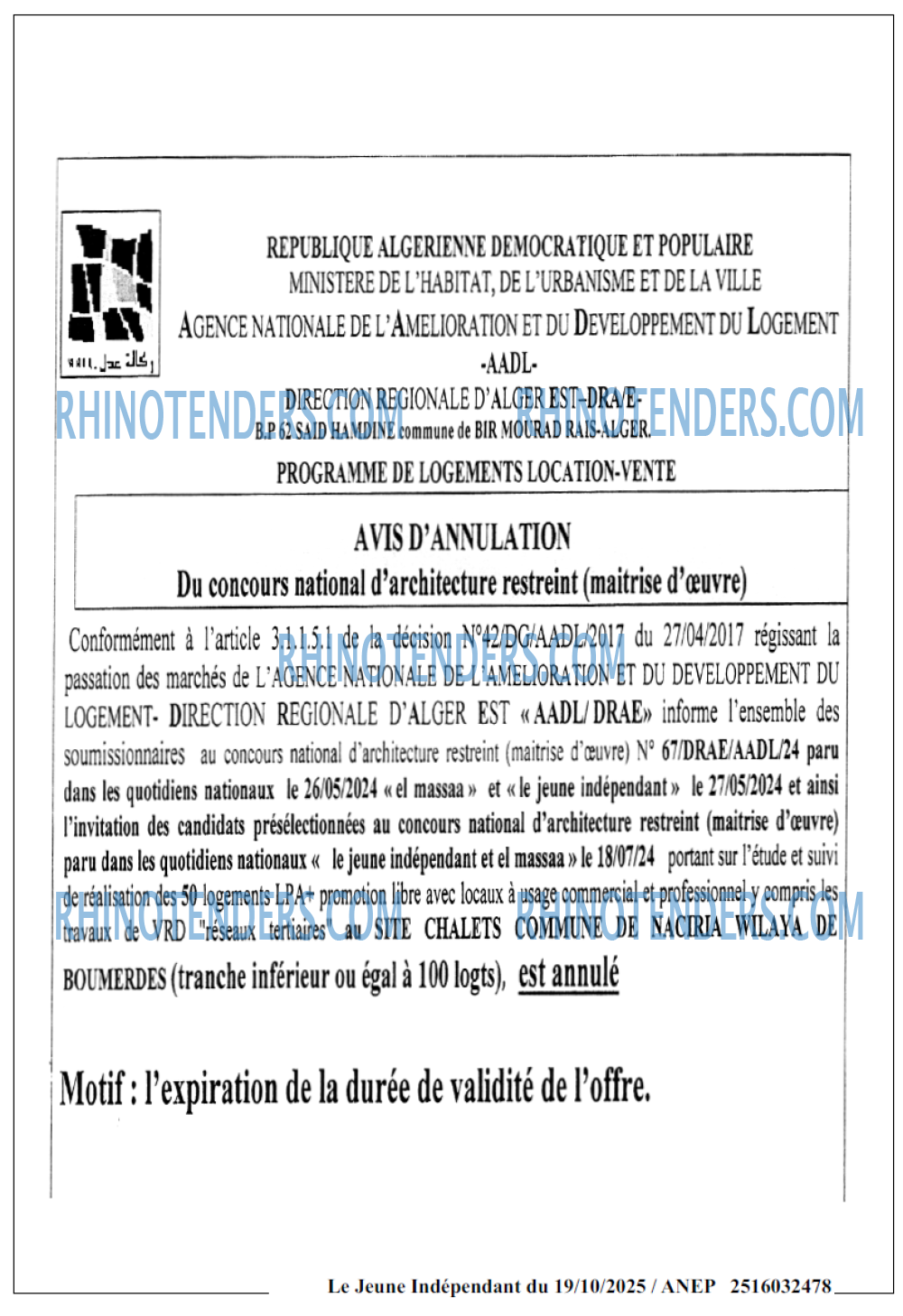 Le jeune indépendant
