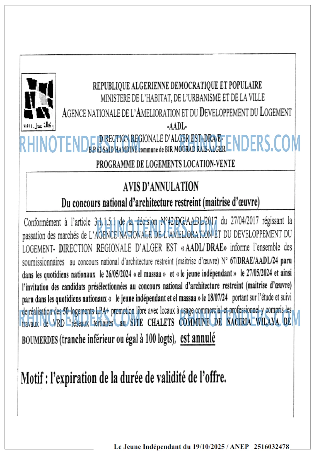 Le jeune indépendant