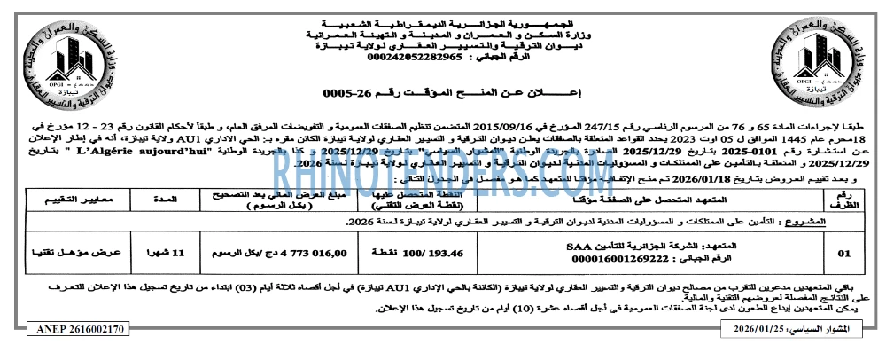 المشوار السياسي