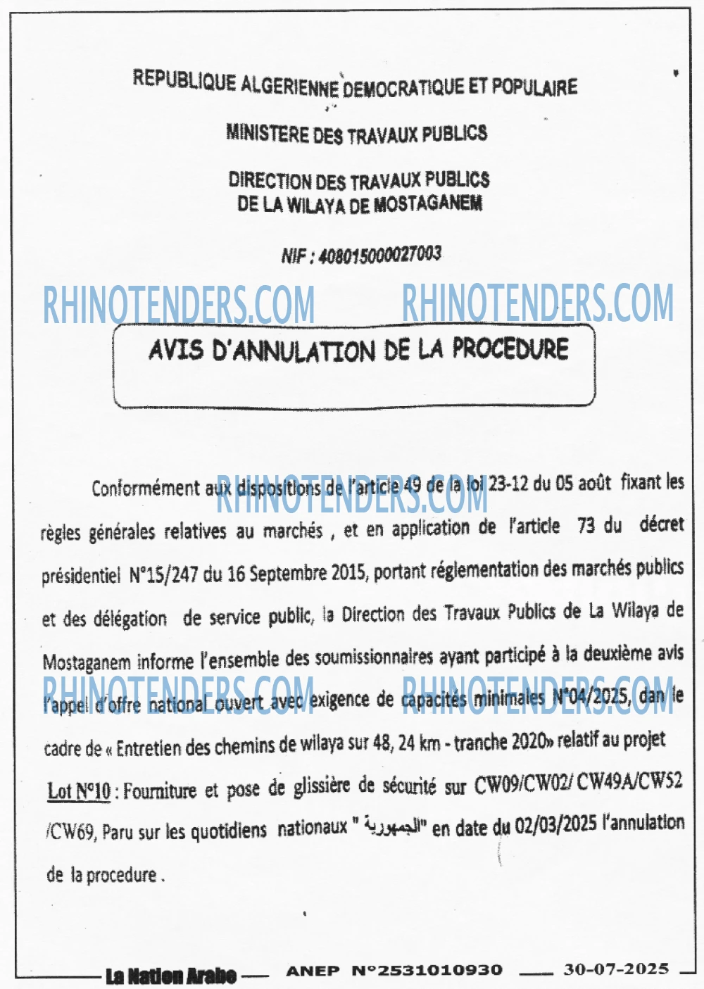 La Tribune