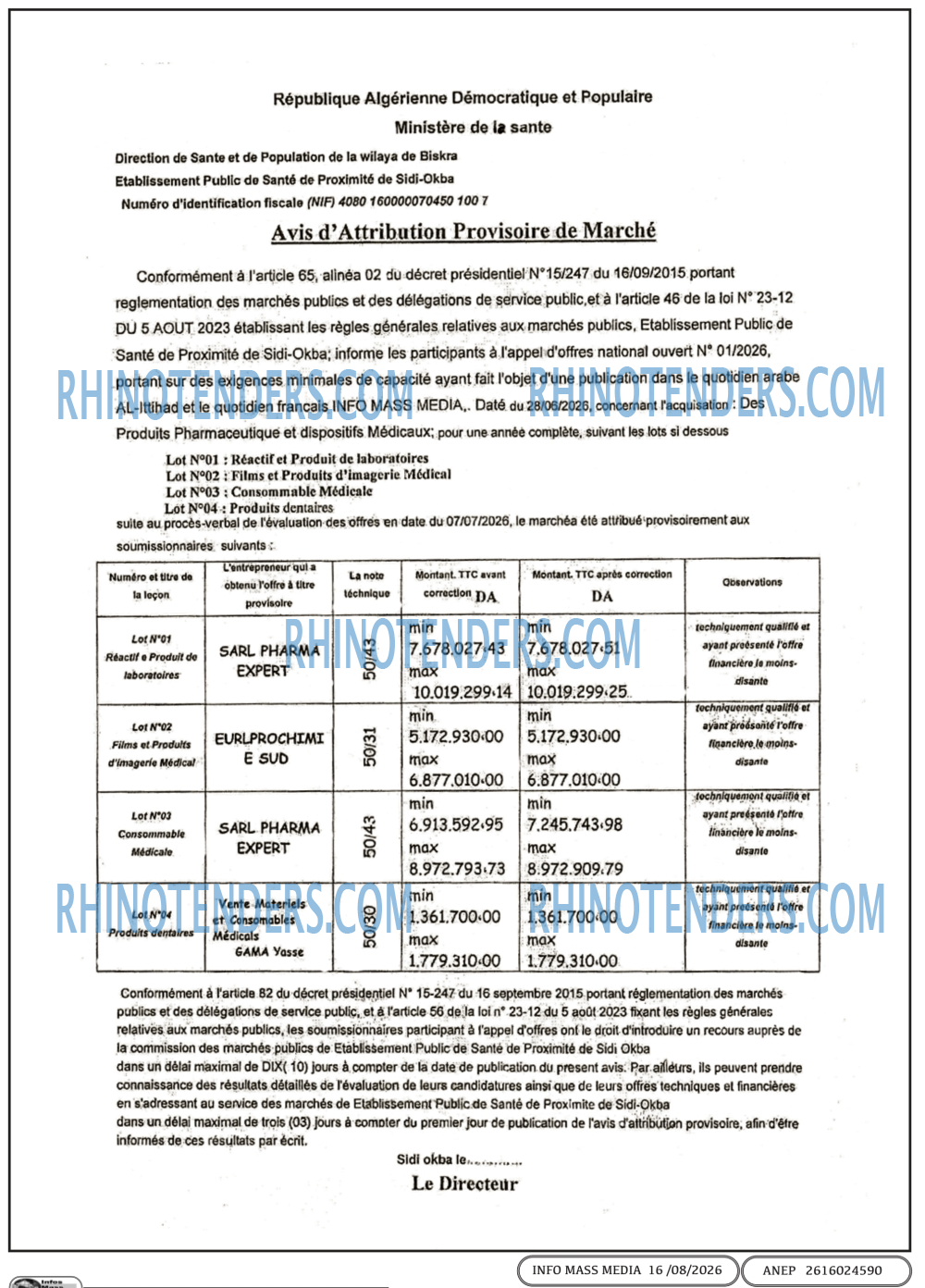 Infos Mass Media