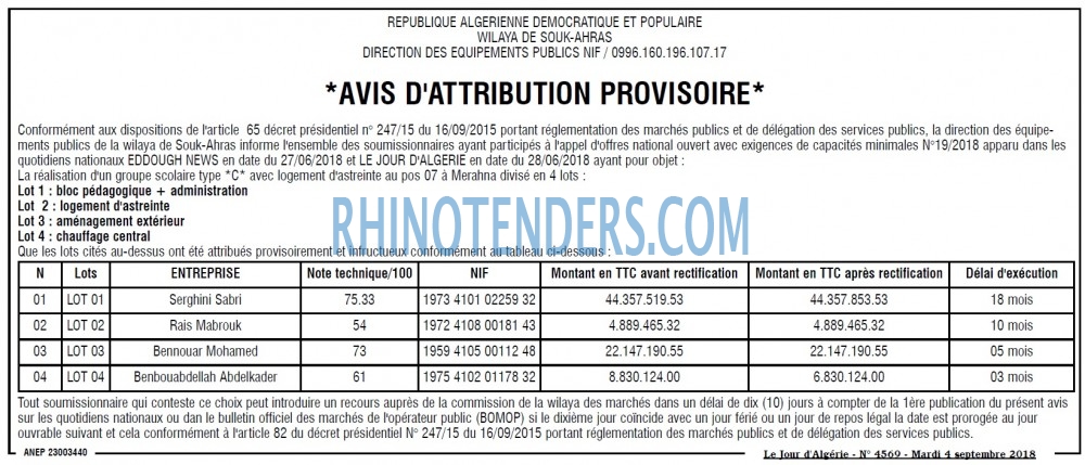 Le Jour d'Algérie
