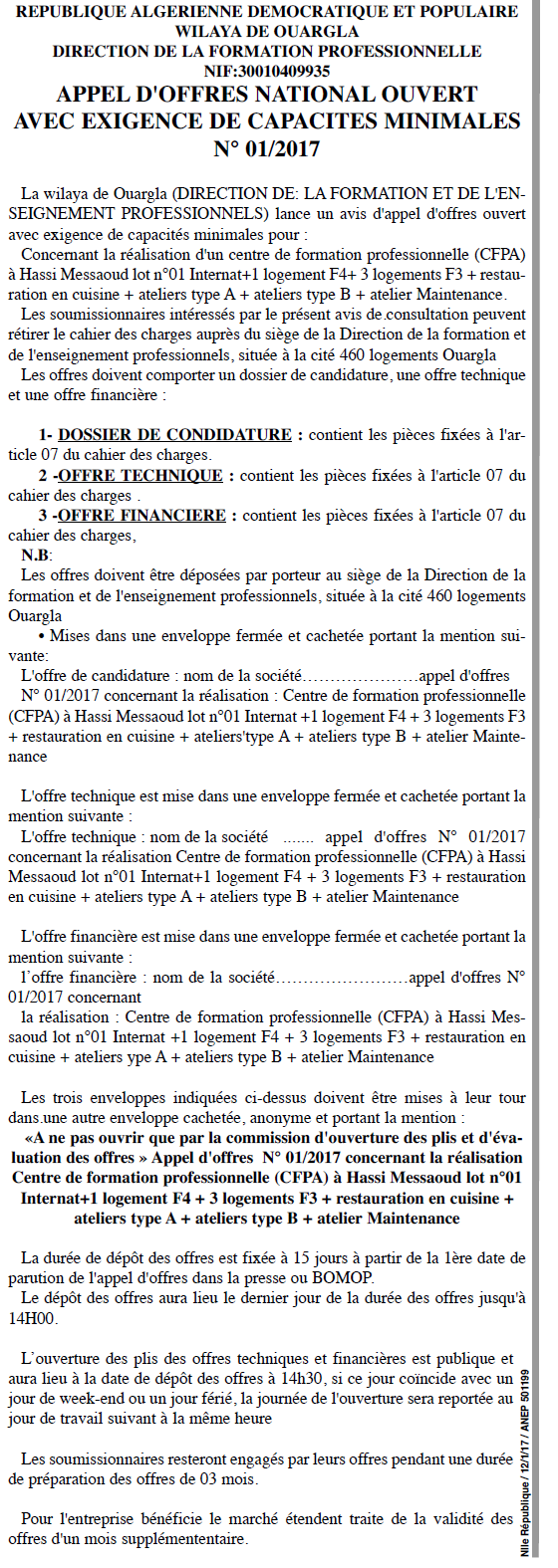 NOUVELLE REPUBLIQUE
