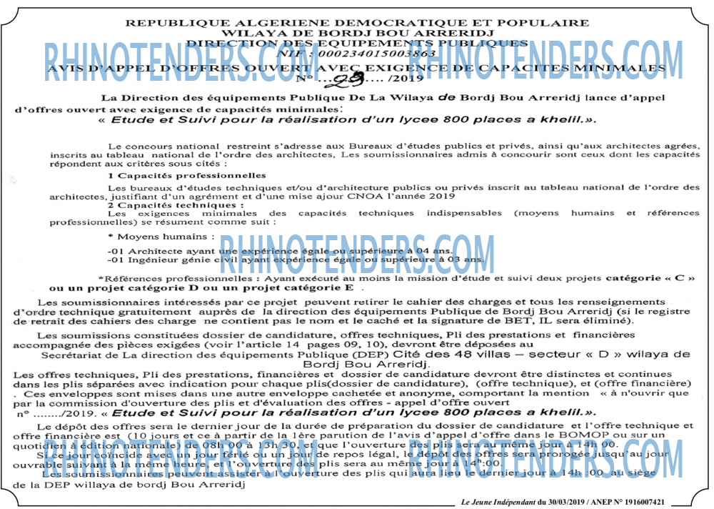 Jeune Independant