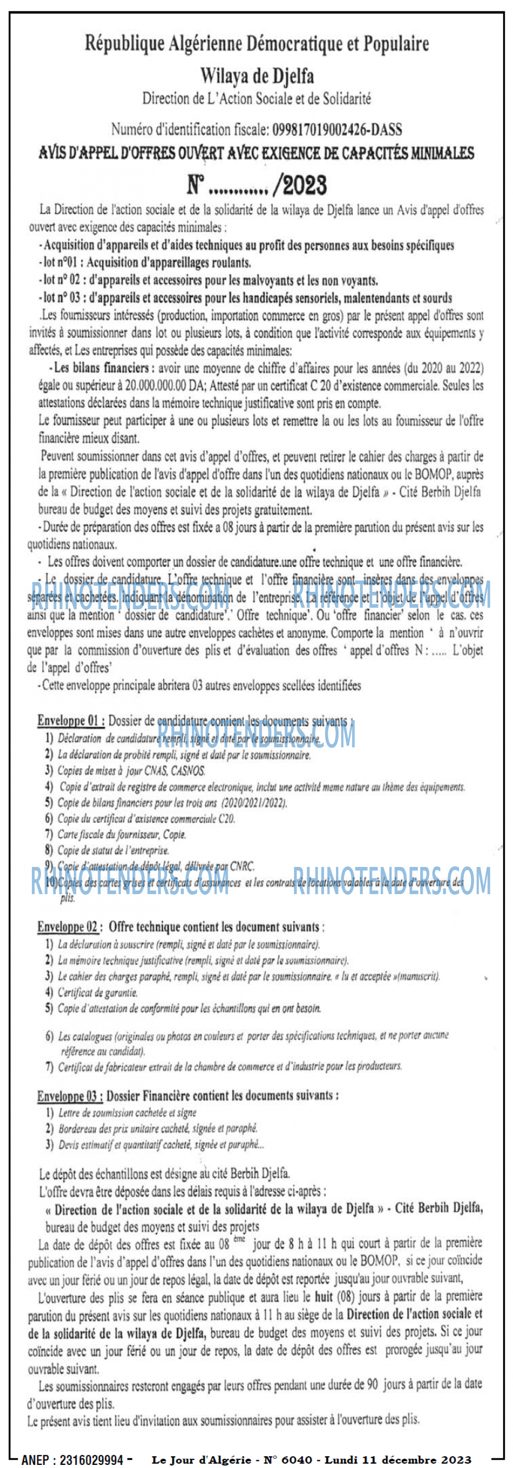 Le Jour d'Algérie