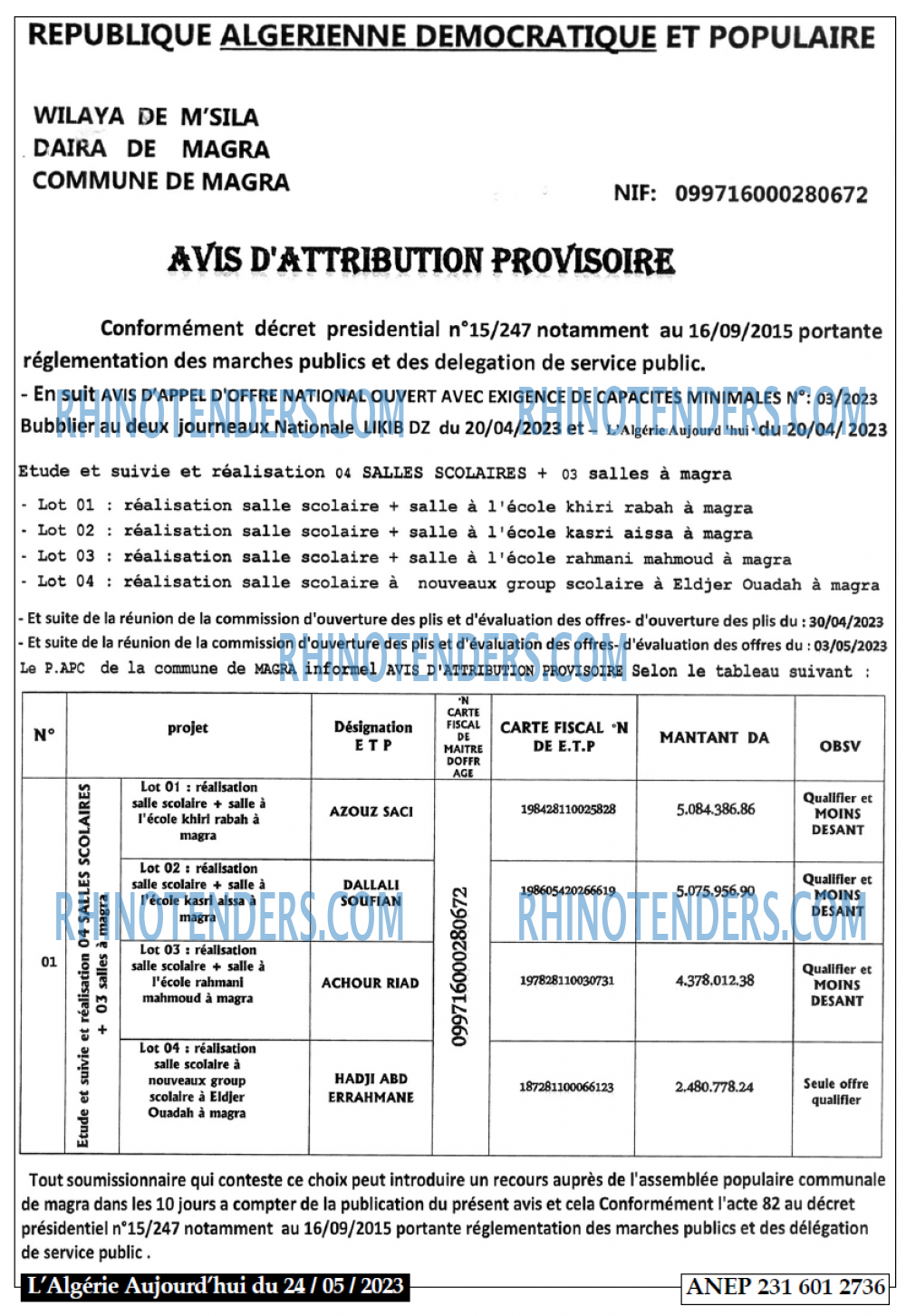 Aujourd'hui