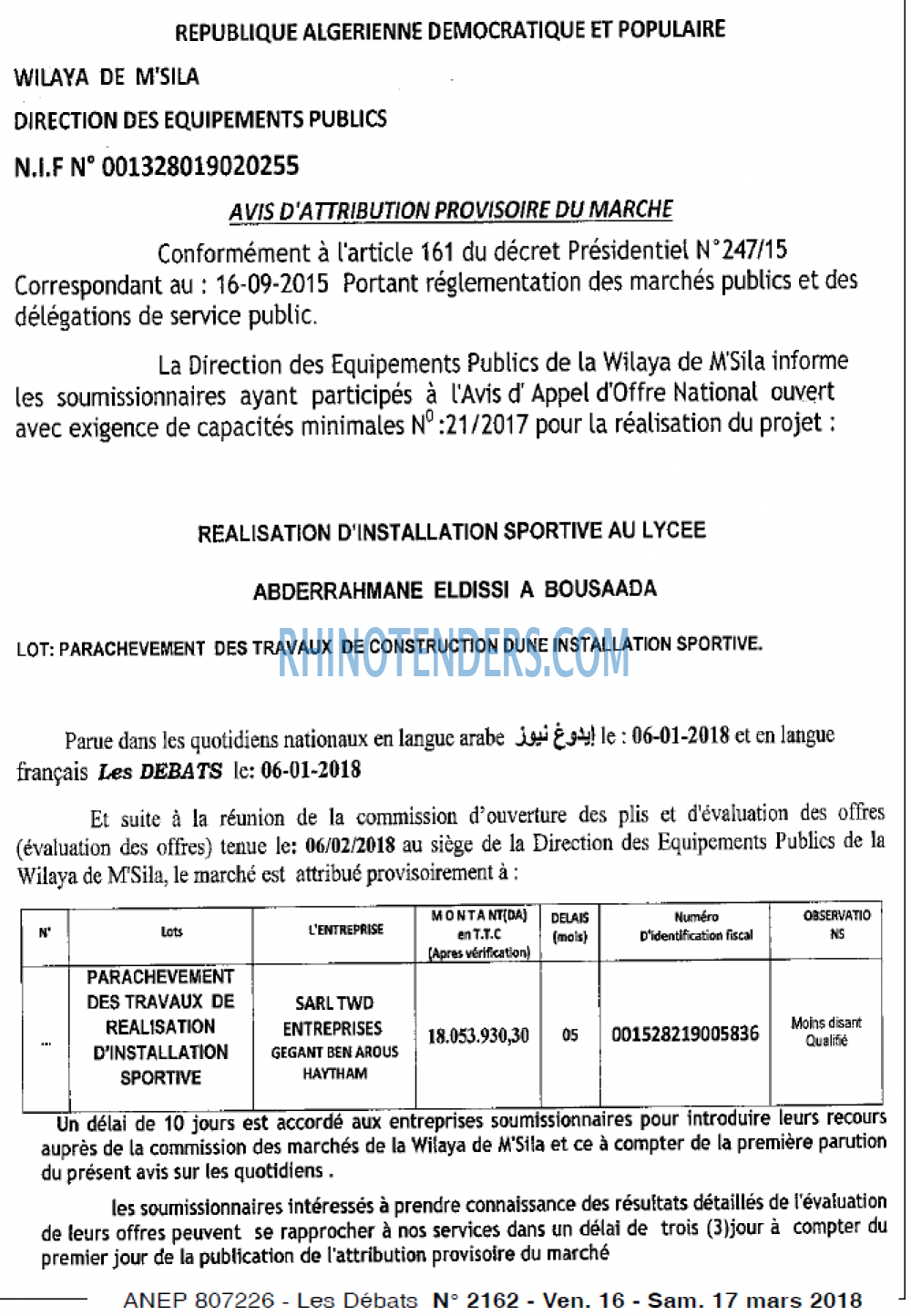 Les Debats