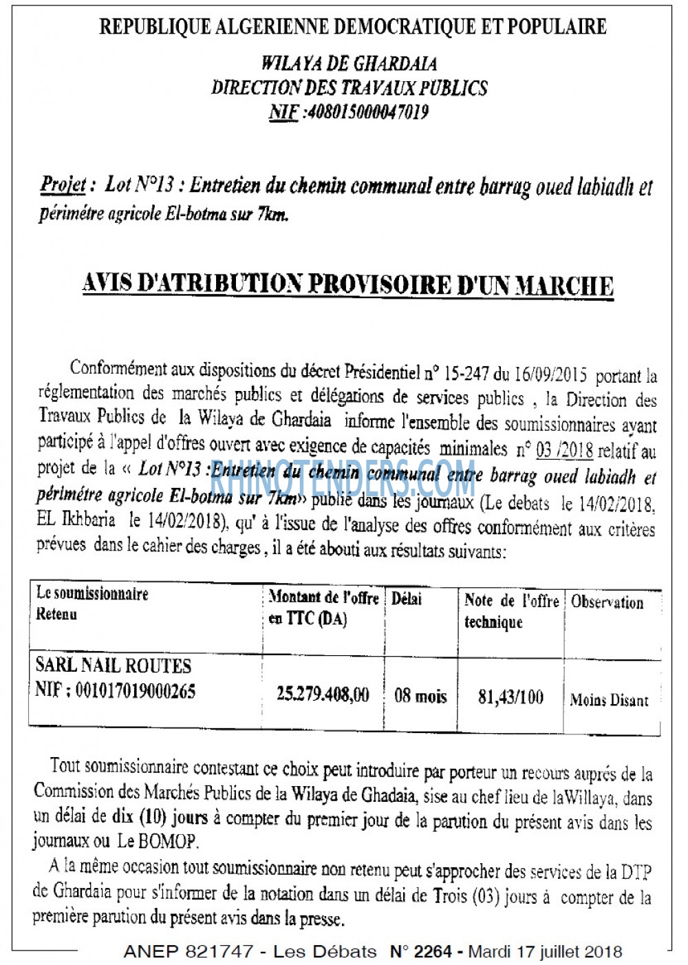 Les Debats