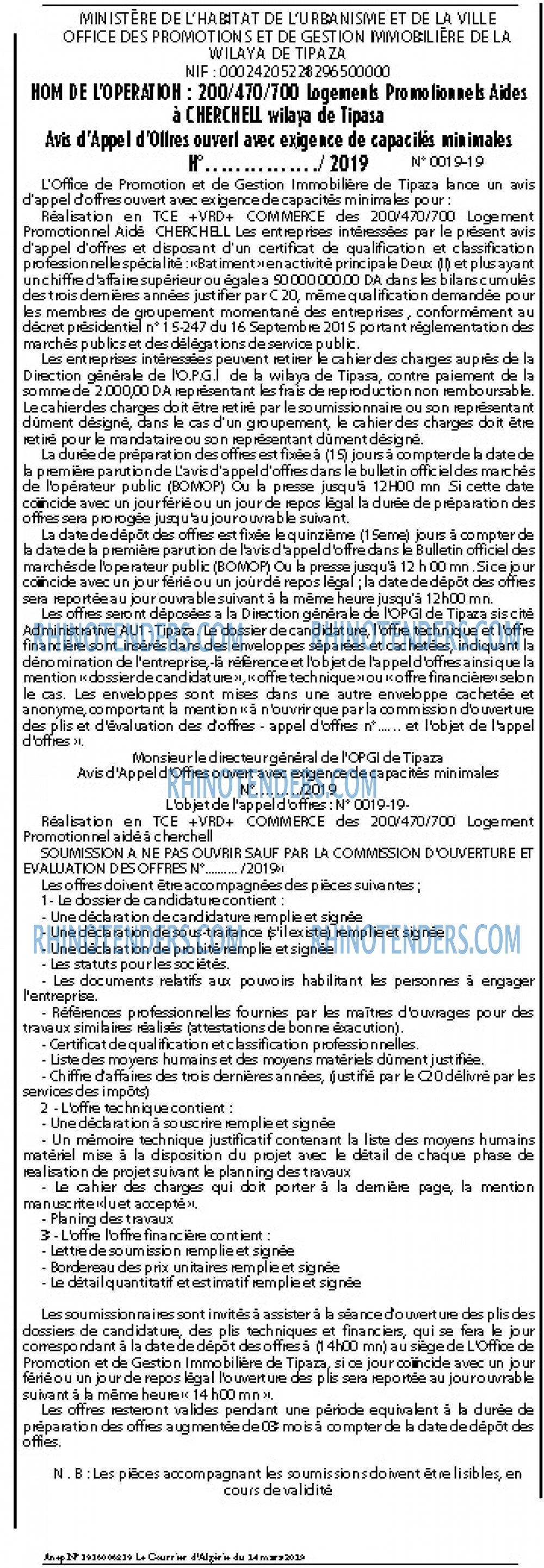 Le Courrier d'Algerie