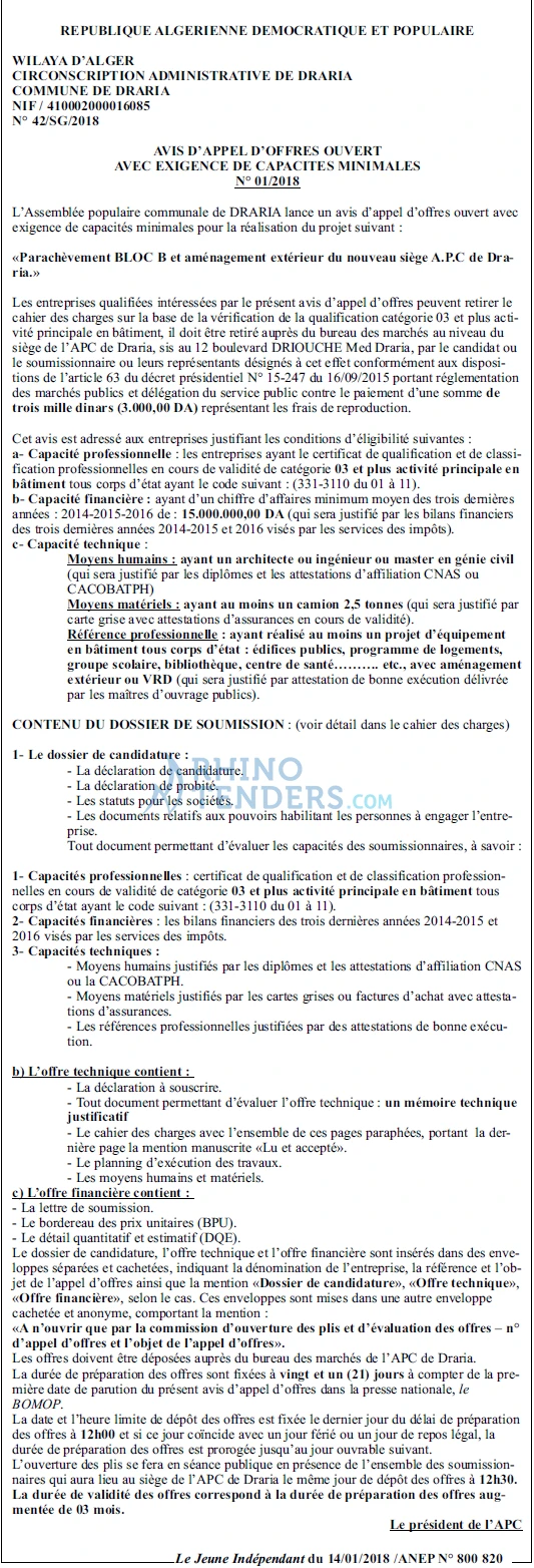 Le jeune indépendant