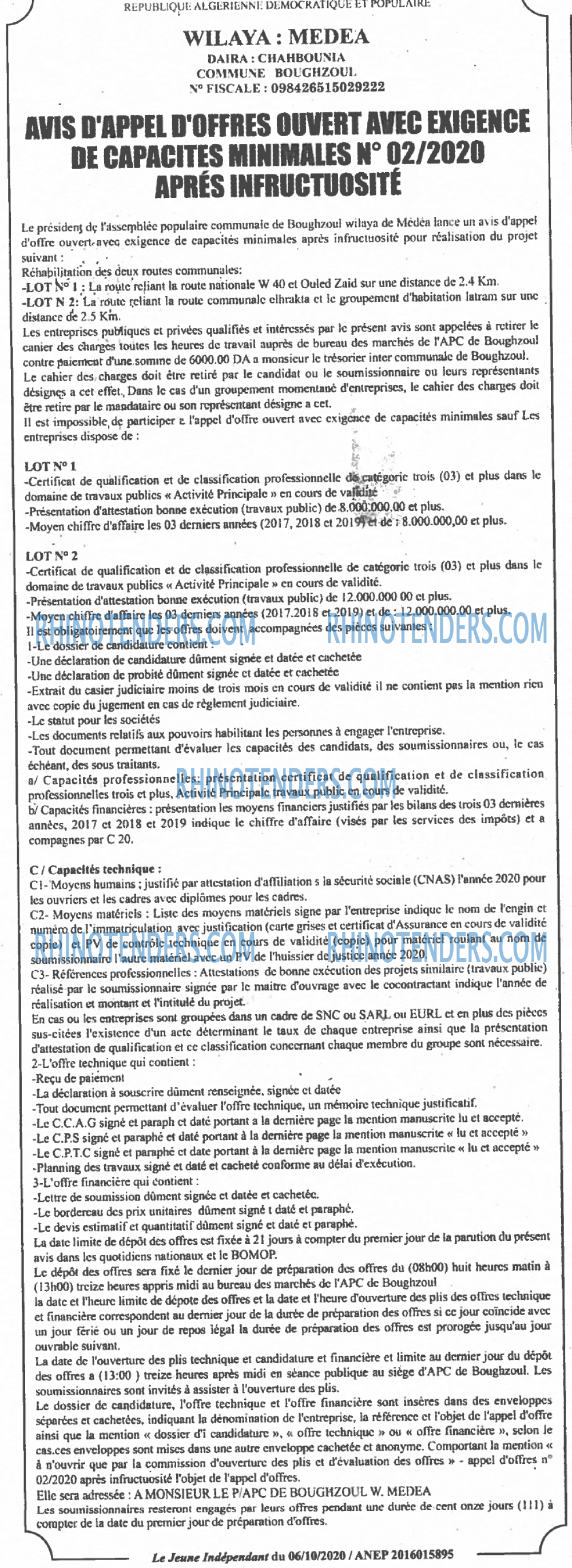 Jeune Independant