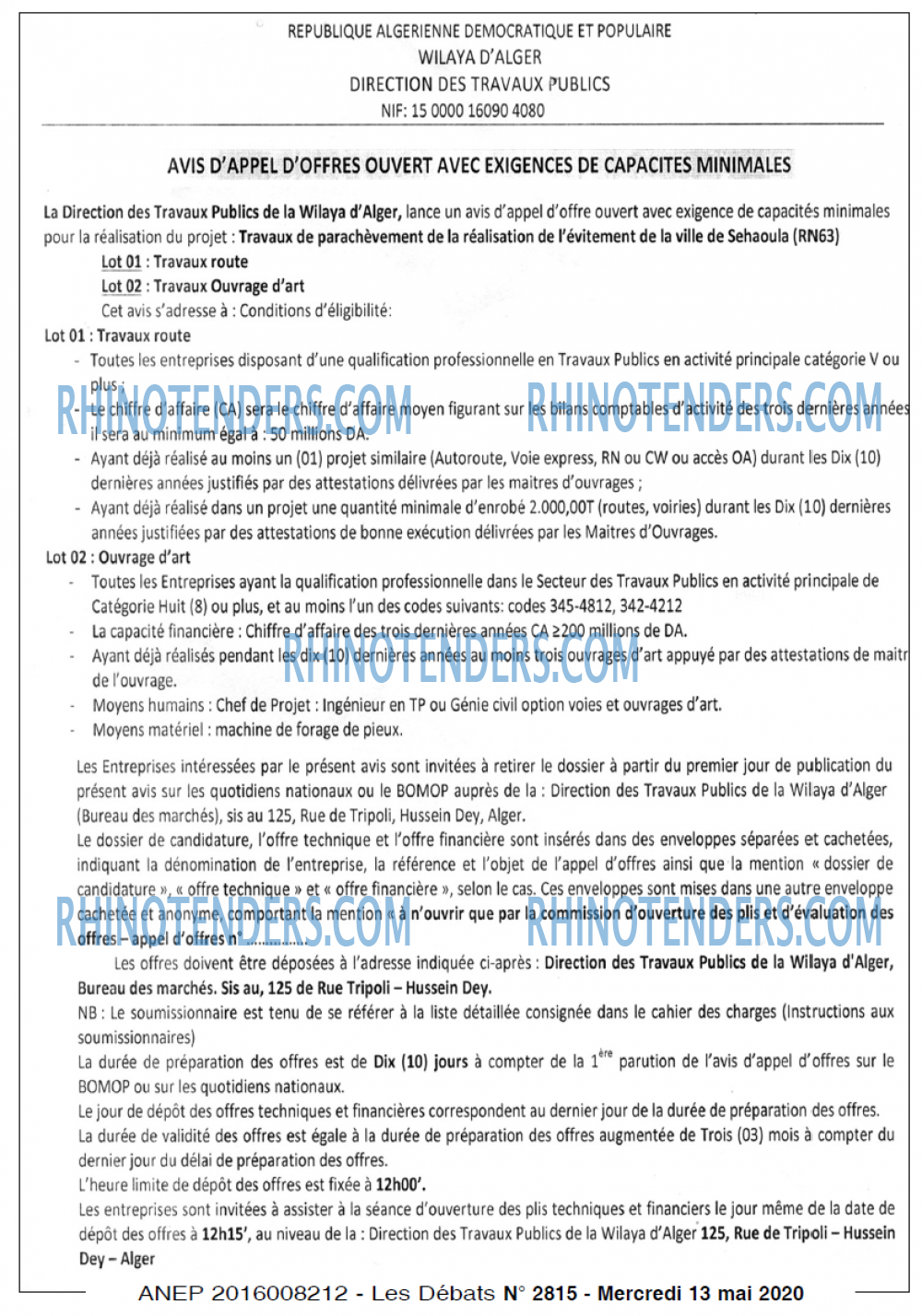 Les Debats