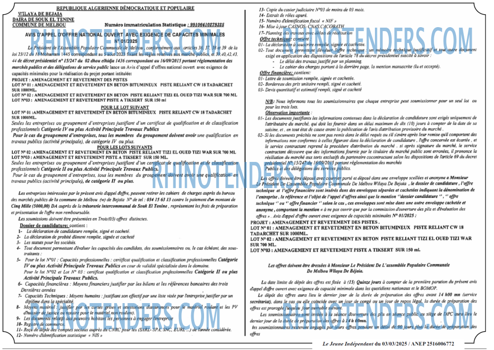 Jeune Independant