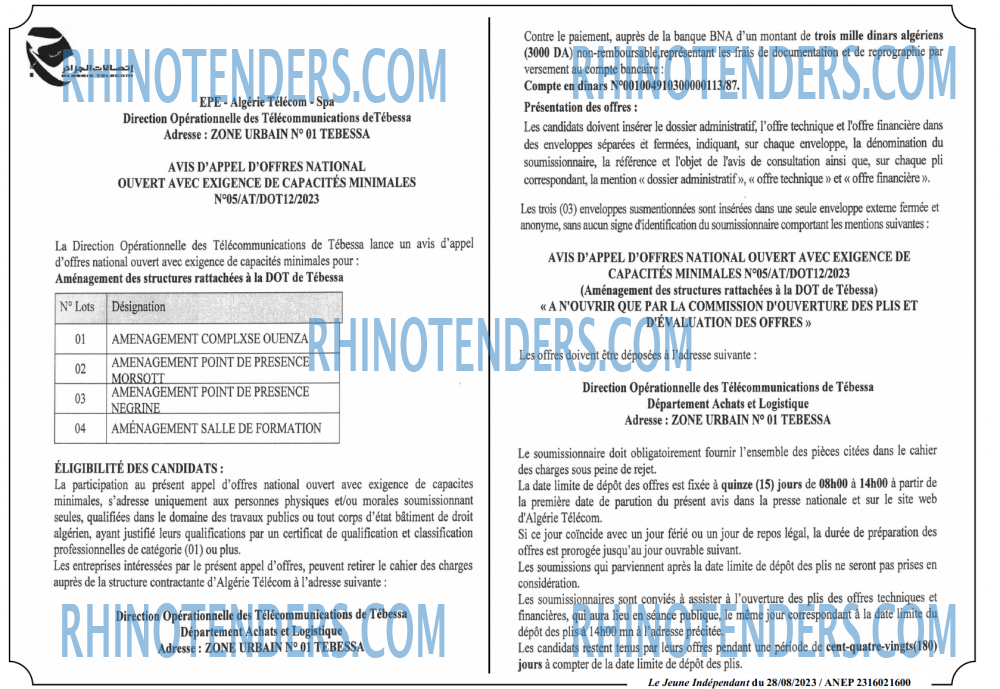 Le jeune indépendant