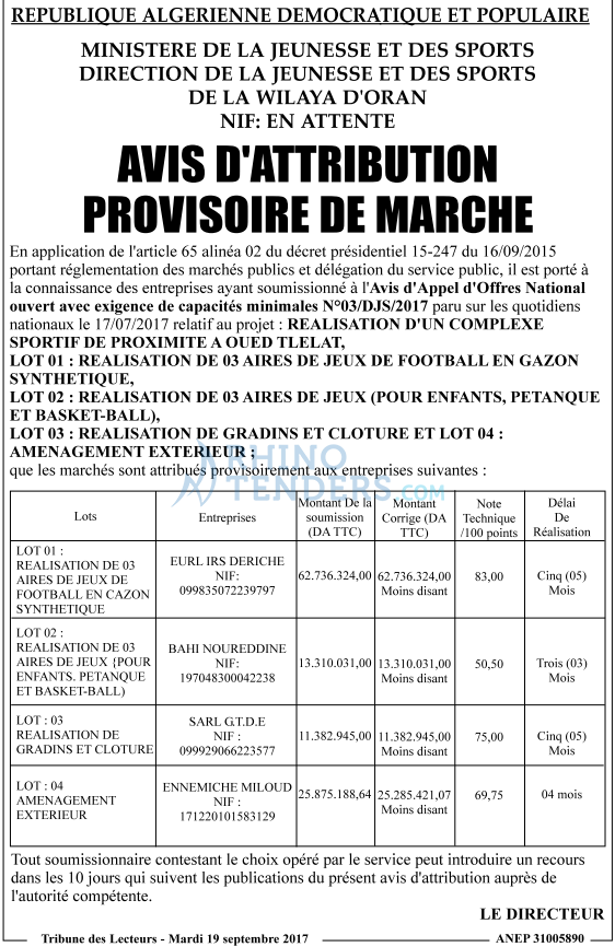 TRIBUNE DES LECTEURS