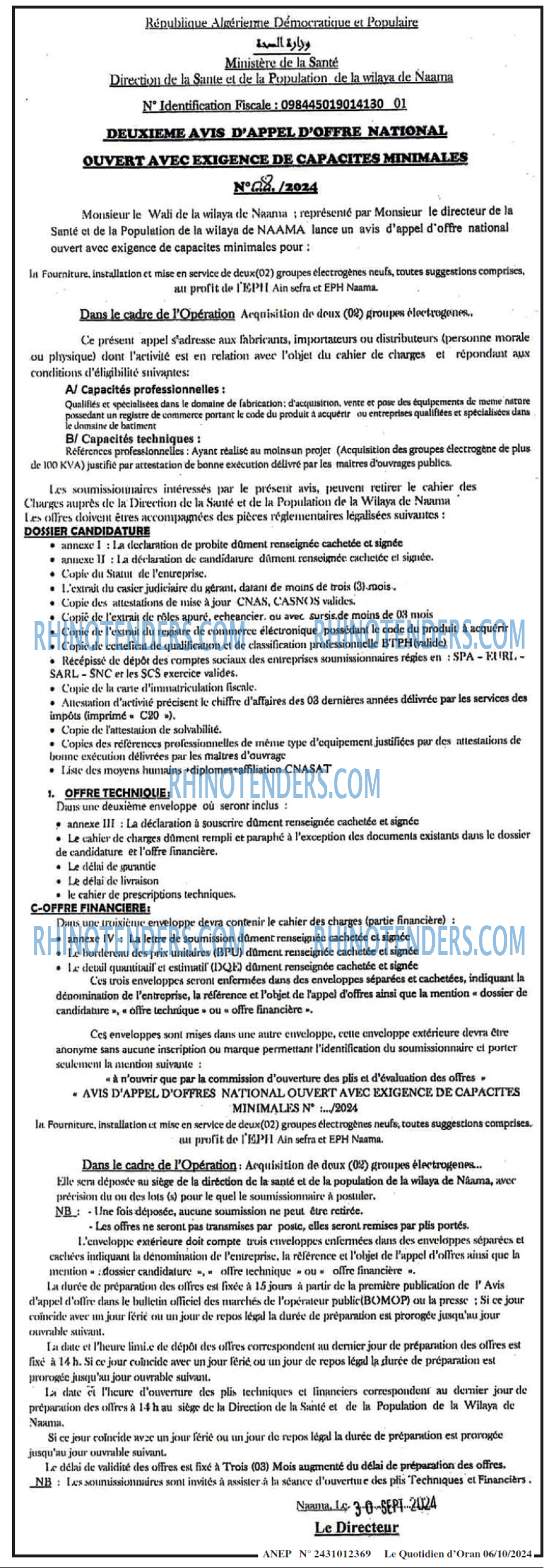 Le Quotidien d'Oran