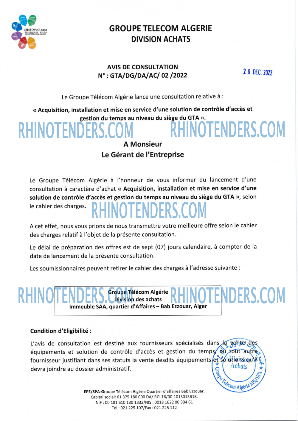 Algérie Télécom