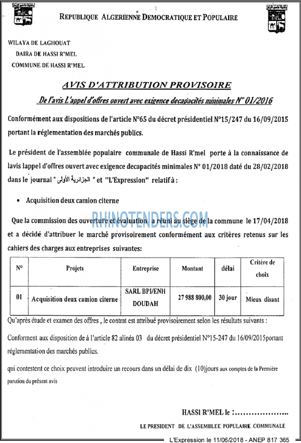 L'EXPRESSION