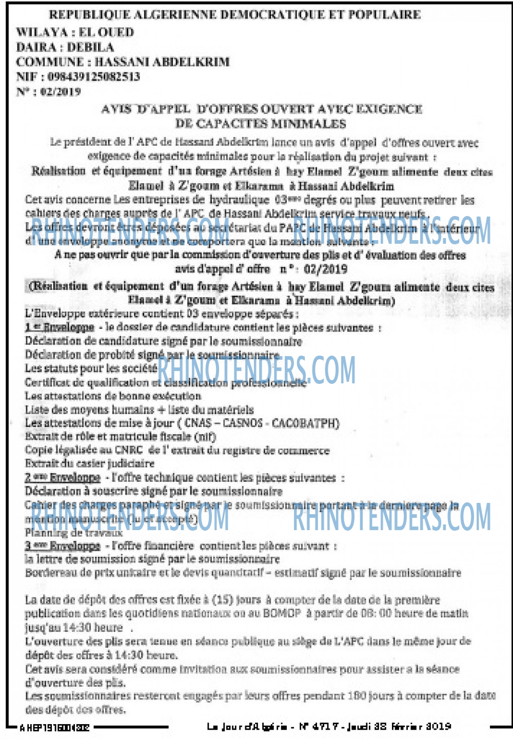 Le Jour d'Algérie
