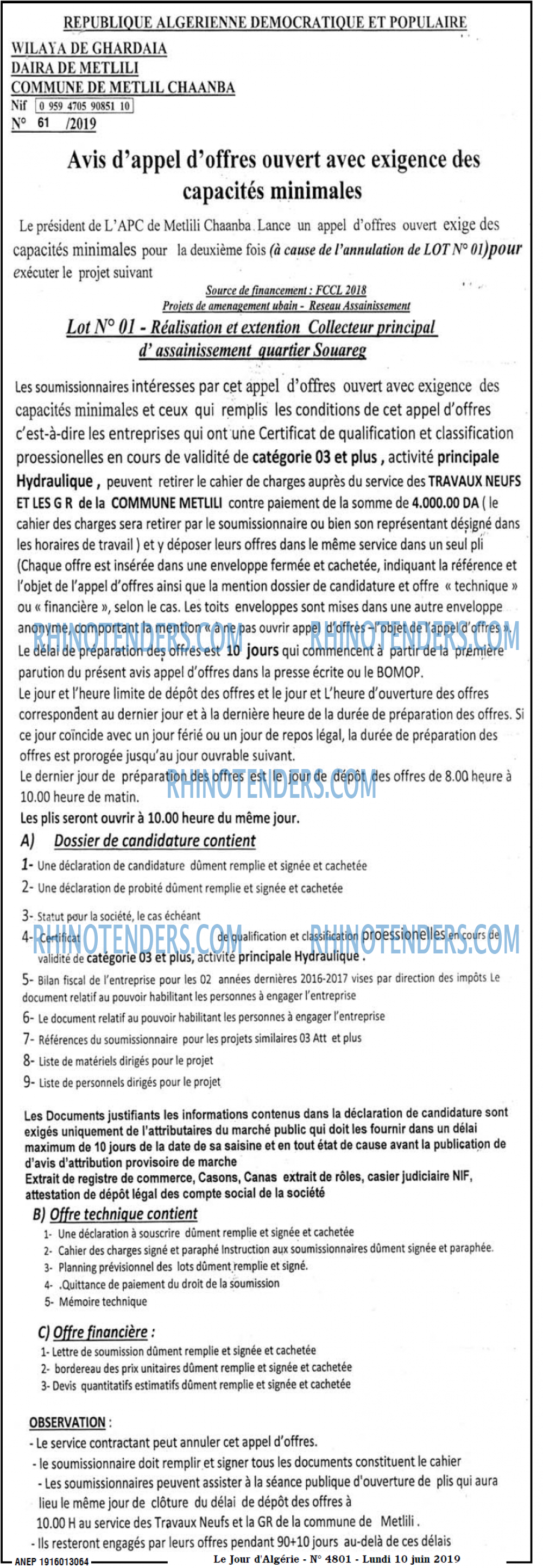 Le Jour d'Algérie