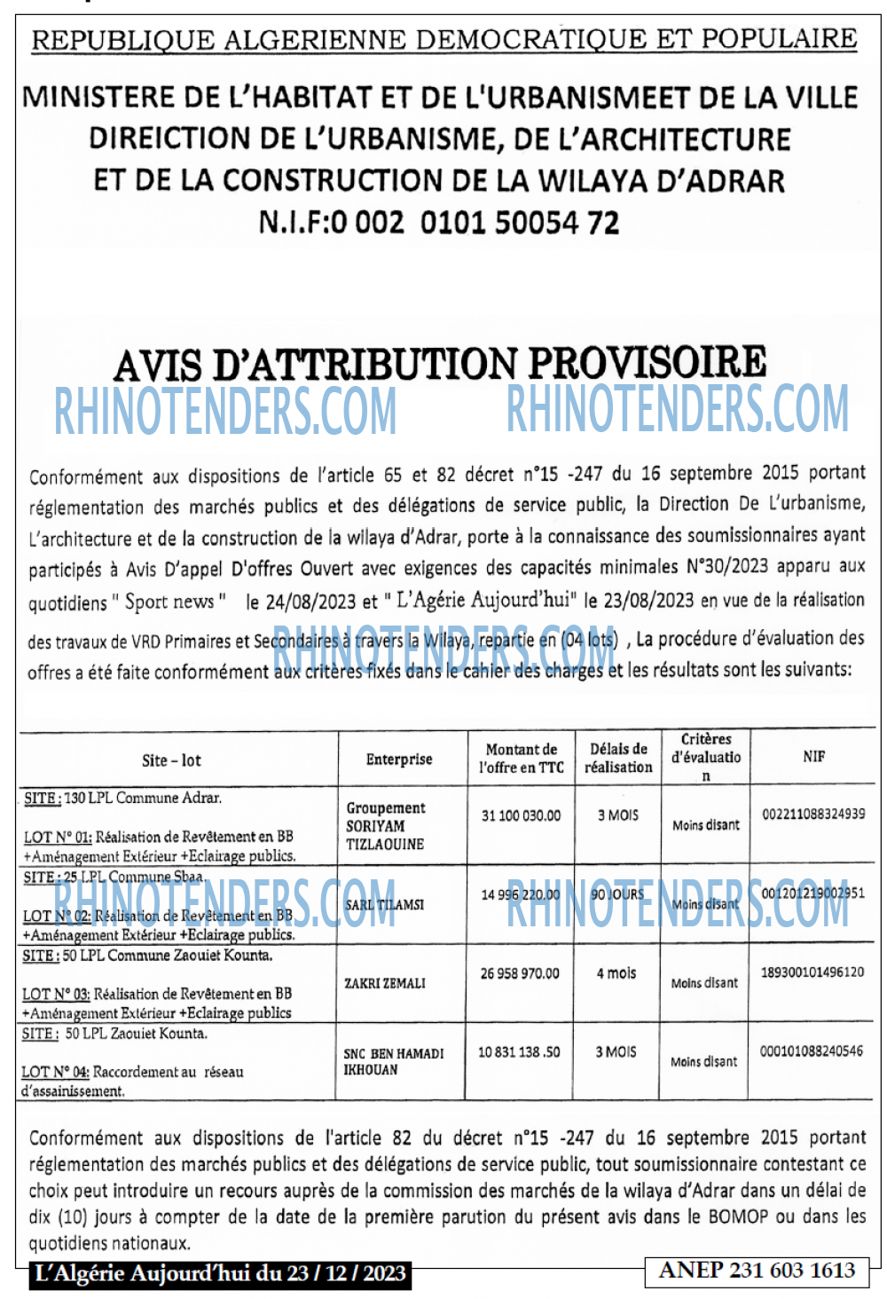 Autres