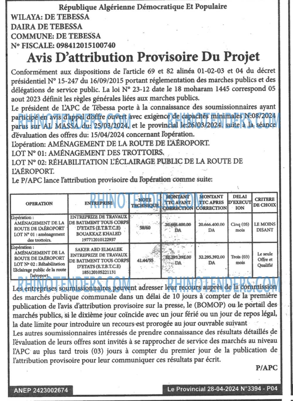 LE PROVINCIAL