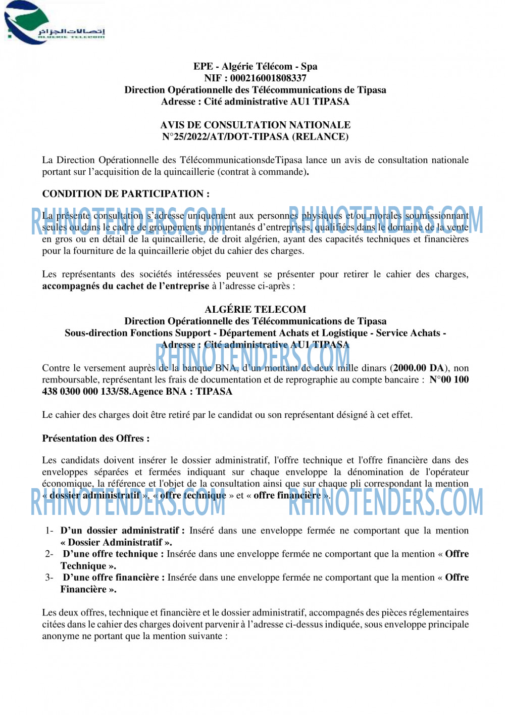 Algérie Télécom