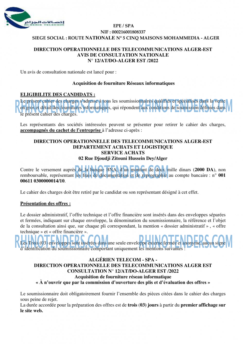 Algérie Télécom
