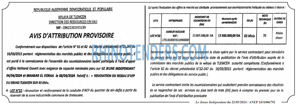 Le jeune indépendant