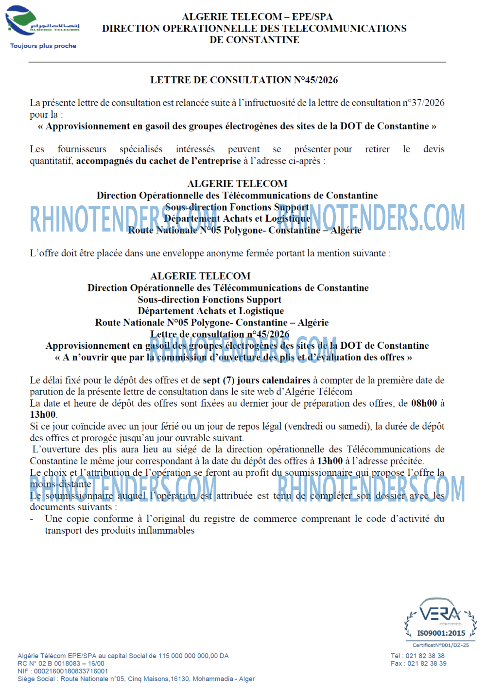 Algérie Télécom