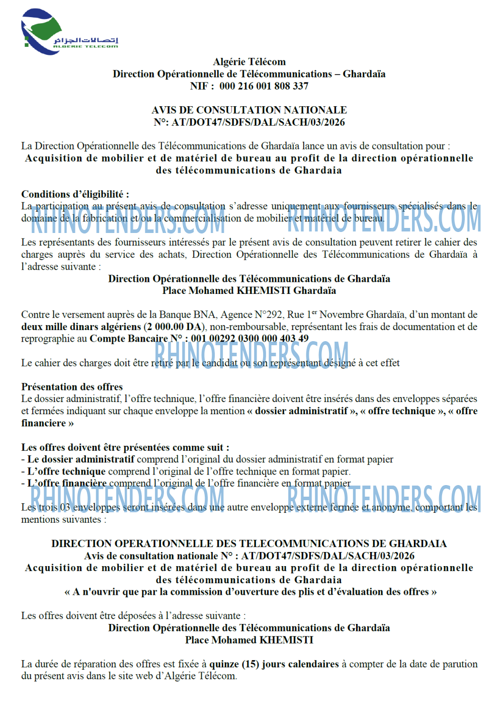 Algérie Télécom
