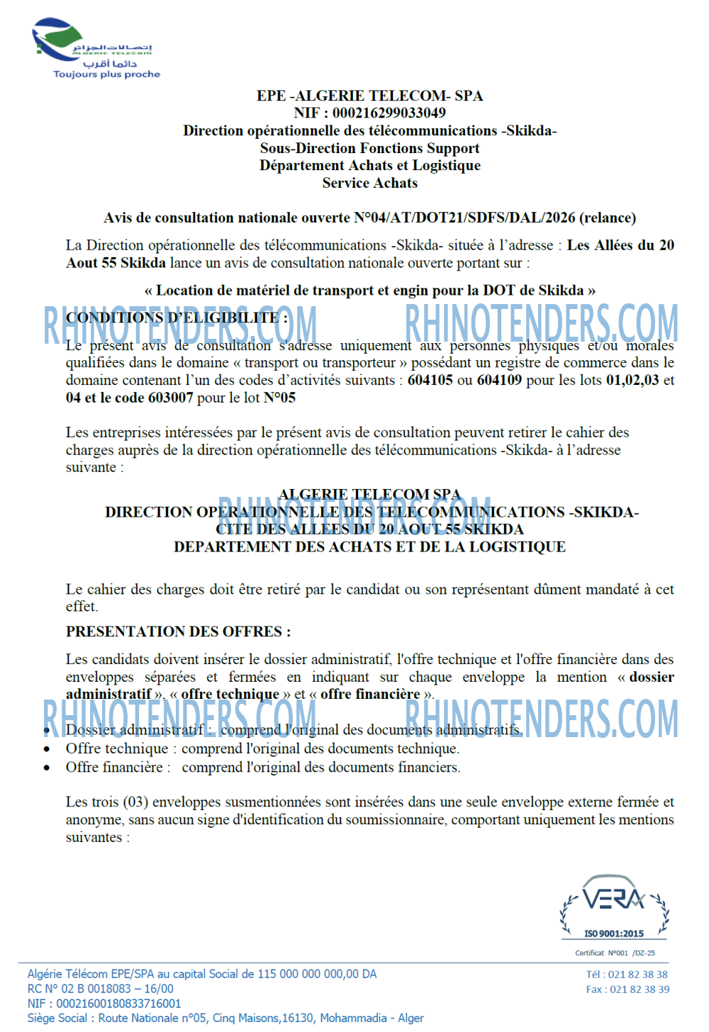 Algérie Télécom