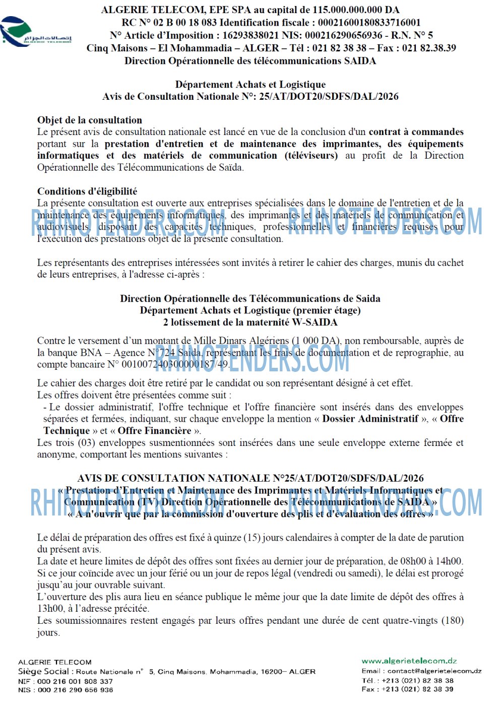 Algérie Télécom