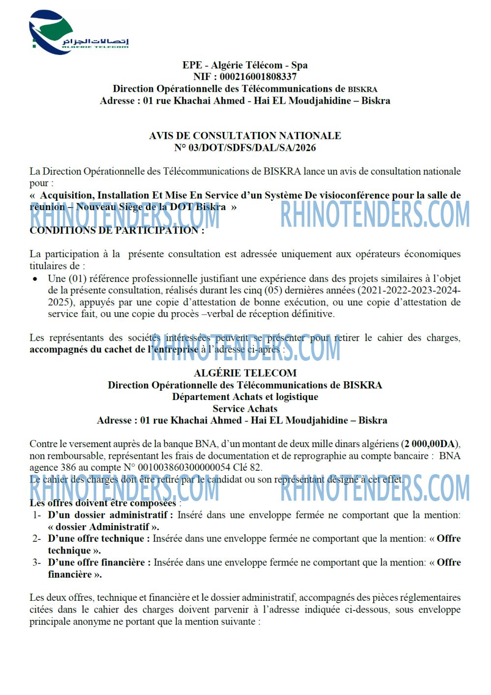 Algérie Télécom