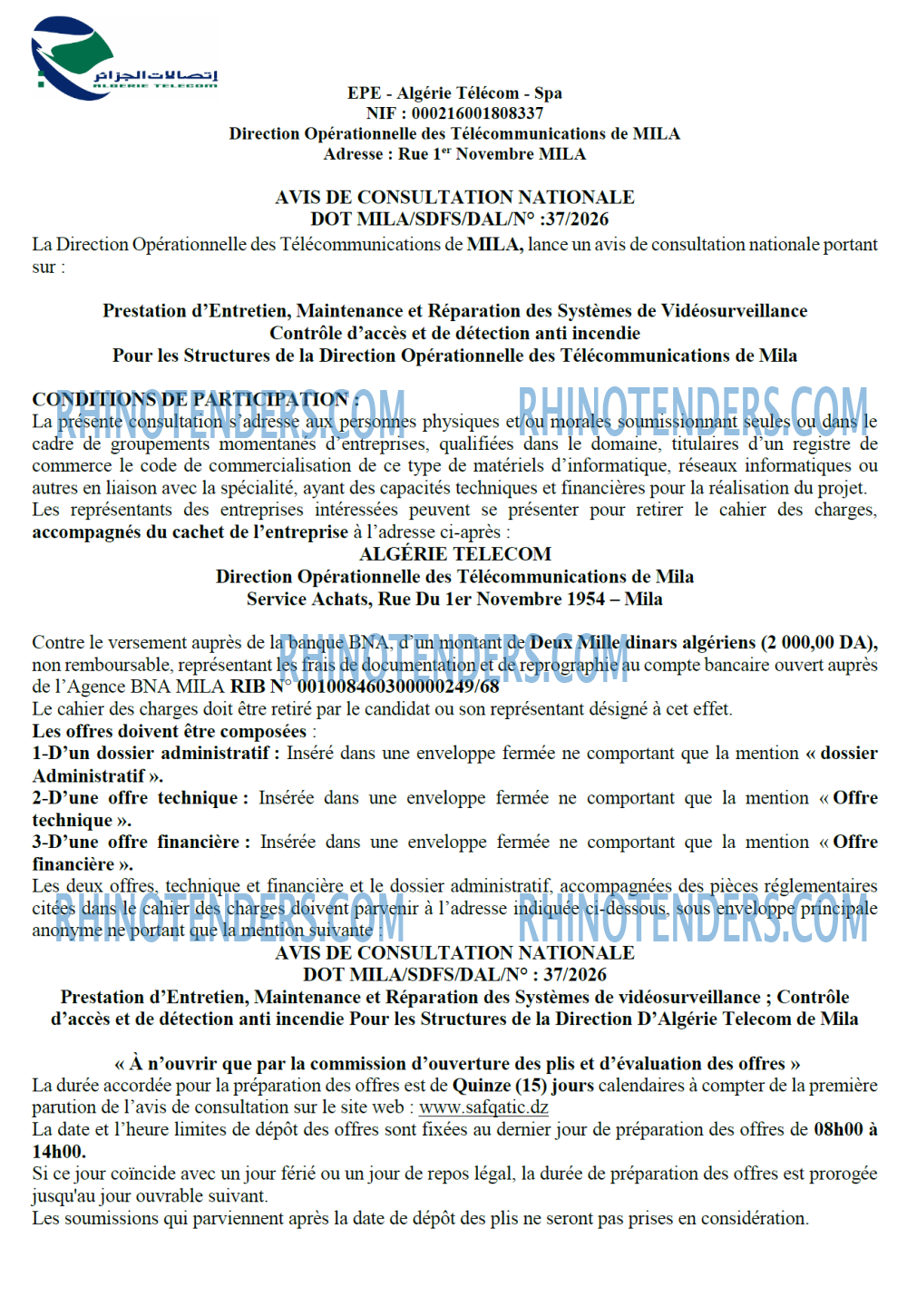 Algérie Télécom